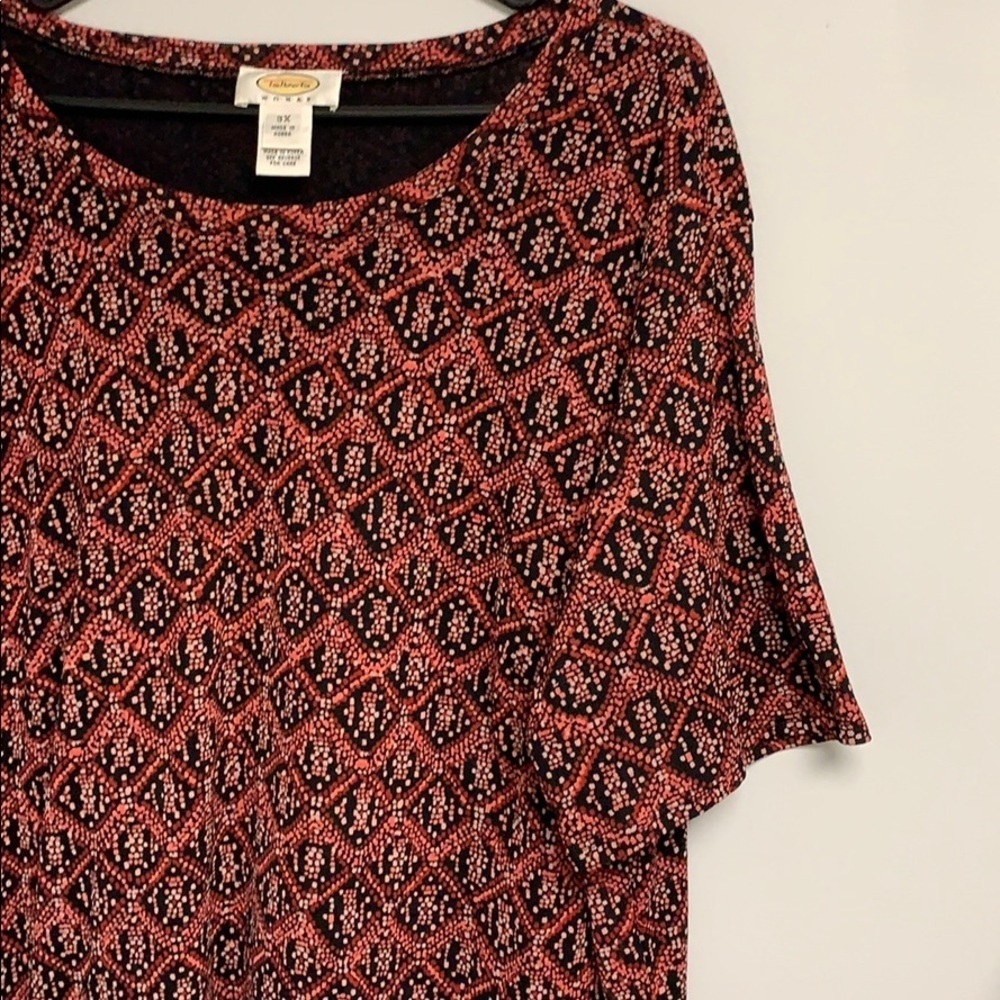 Beautiful Talbots Patterned Pullover Crew Neck To… - image 5